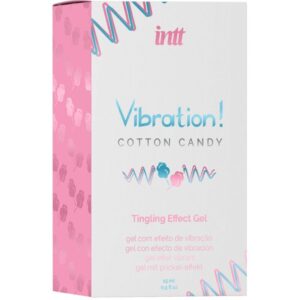 INTT Vibration — Tingling Gel, 15 ml, Cotton Candy — Arousal Gels for Women — view 3
