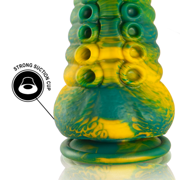 Epic Cetus Large — Fantasy Dildo, 20.5 cm, Green — Dildos — view 7