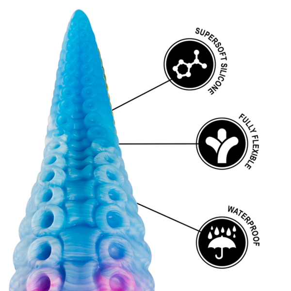 Epic Phorcys — Fantasy Dildo, 17 cm, Blue — Dildos — view 5