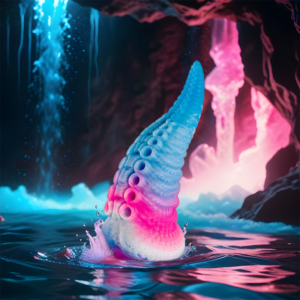 Epic Phorcys — Fantasy Dildo, 17 cm, Blue — Dildos — view 3