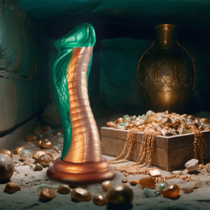 Epic Python — Fantasy Dildo, 20.5 cm, Green — Dildos — view 2