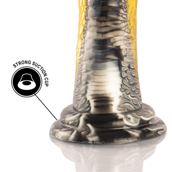 Epic Drakon — Fantasy Dildo, 20.5 cm, Yellow — Dildos — view 7