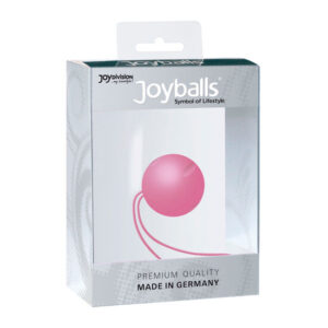 Joydivision Joyballs Single Lifestyle — Kegel Balls, Pink — Ben Wa Balls — view 2