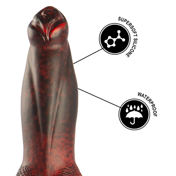 Epic Prometheus — Vibrating Dildo, Remote Control, 22.5 cm — Dildos — view 8