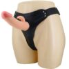 Pretty Love Mavis — Strap-On Dildo, 19 cm, Natural — Non-Vibrating Harnesses