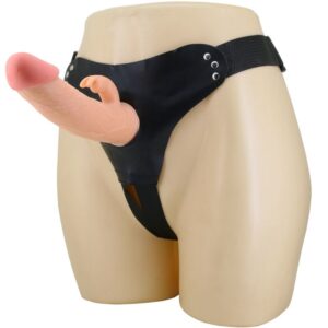 Pretty Love Mavis — Strap-On Dildo, 19 cm, Natural — Non-Vibrating Harnesses