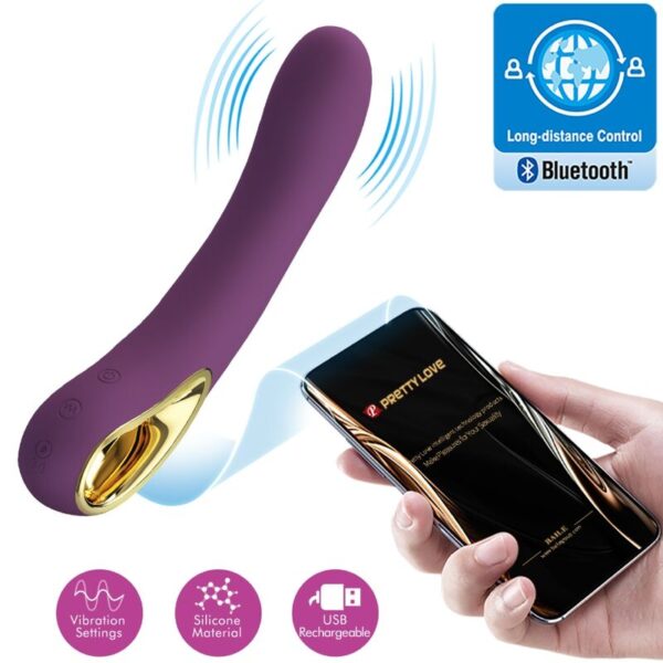 Pretty Love Ethan — Vibrator, App-Controlled, Lilac — App-Controlled Sex Toys