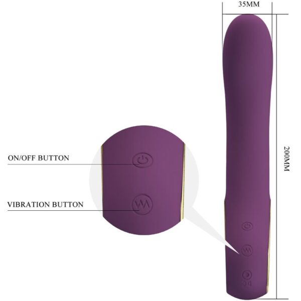 Pretty Love Ethan — Vibrator, App-Controlled, Lilac — App-Controlled Sex Toys — view 5