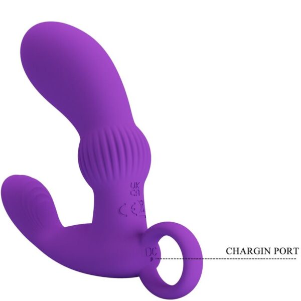 Pretty Love Cayla — Prostate Vibrator, Remote Control, Lilac — Anal — view 7
