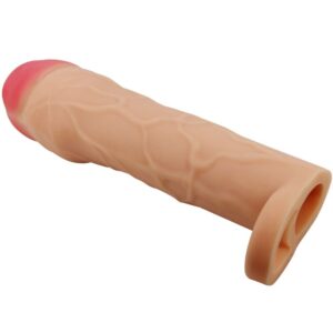 Pretty Love Chane — Penis Extension Sleeve, Flesh — Penis Accessories — view 2