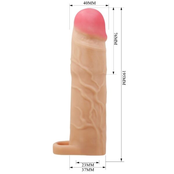 Pretty Love Gerd — Penis Extension Sleeve, Flesh — Penis Accessories — view 4