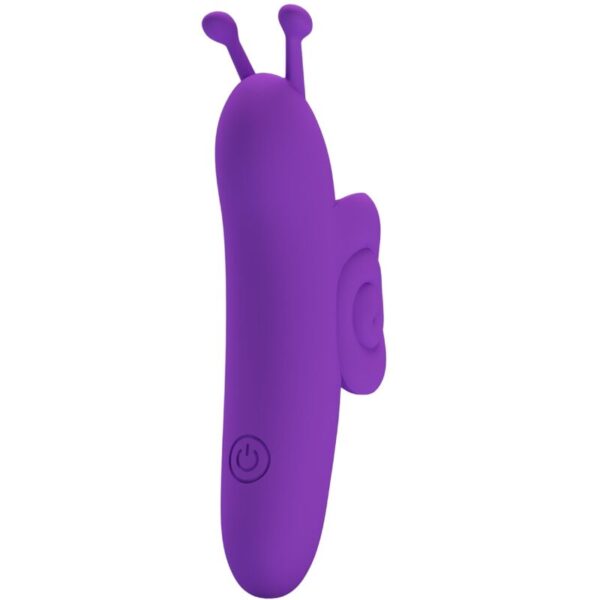 Pretty Love Snail — Finger Vibrator, Rechargeable, Purple — Clitoral Stimulators — view 2