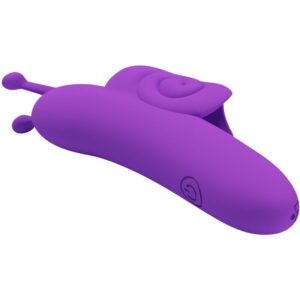 Pretty Love Snail — Finger Vibrator, Rechargeable, Purple — Clitoral Stimulators — view 4