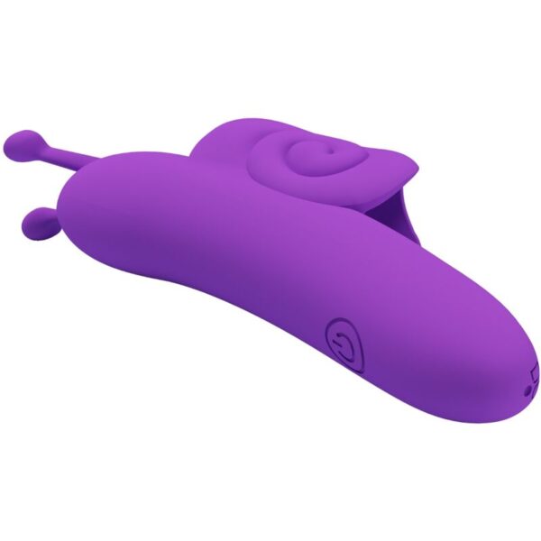 Pretty Love Snail — Finger Vibrator, Rechargeable, Purple — Clitoral Stimulators — view 4