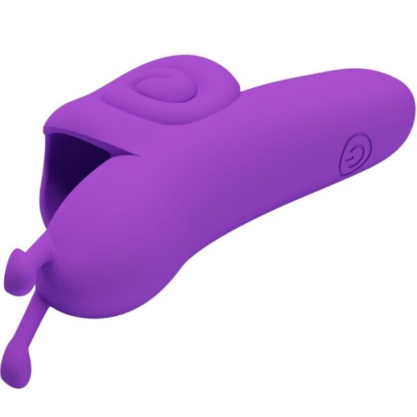 Pretty Love Snail — Finger Vibrator, Rechargeable, Purple — Clitoral Stimulators — view 3