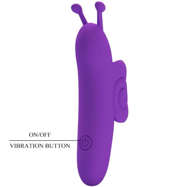 Pretty Love Snail — Finger Vibrator, Rechargeable, Purple — Clitoral Stimulators — view 6
