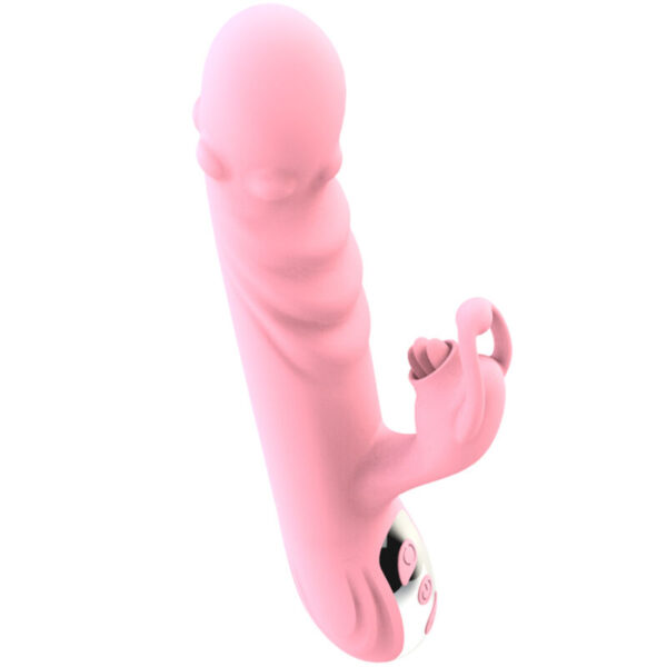 Armony Fully Tongue — Rabbit Vibrator, Heated, Pink — Clitoral Stimulators