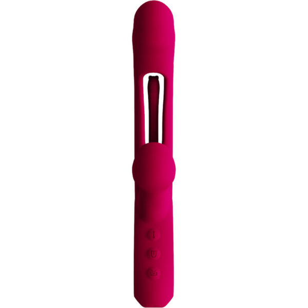 Armony Impact Swing Model 2 — Rabbit Vibrator, Burgundy — Clitoral Stimulators — view 2