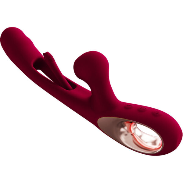Armony Impact Swing Model 2 — Rabbit Vibrator, Burgundy — Clitoral Stimulators — view 3