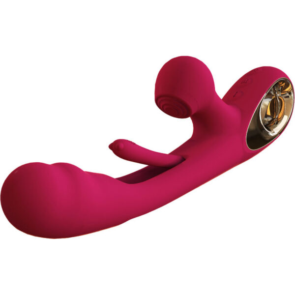 Armony Impact Swing Model 2 — Rabbit Vibrator, Burgundy — Clitoral Stimulators — view 5