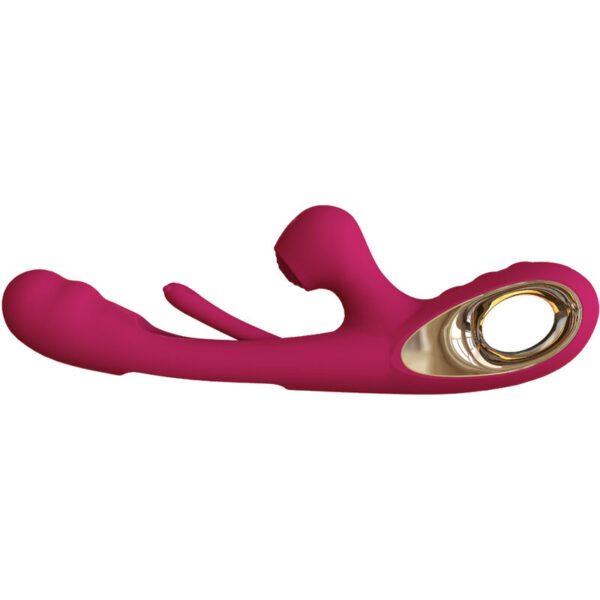 Armony Impact Swing Model 2 — Rabbit Vibrator, Burgundy — Clitoral Stimulators — view 4