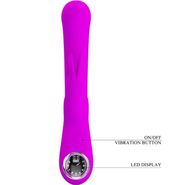 Pretty Love Skylar — Rabbit Vibrator, Rechargeable, Purple — Clitoral Stimulators — view 8