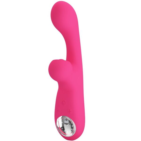 Pretty Love Skylar — Rabbit Vibrator, Rechargeable, Pink — Clitoral Stimulators — view 2
