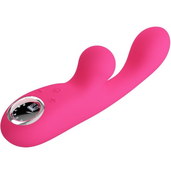 Pretty Love Skylar — Rabbit Vibrator, Rechargeable, Pink — Clitoral Stimulators — view 7