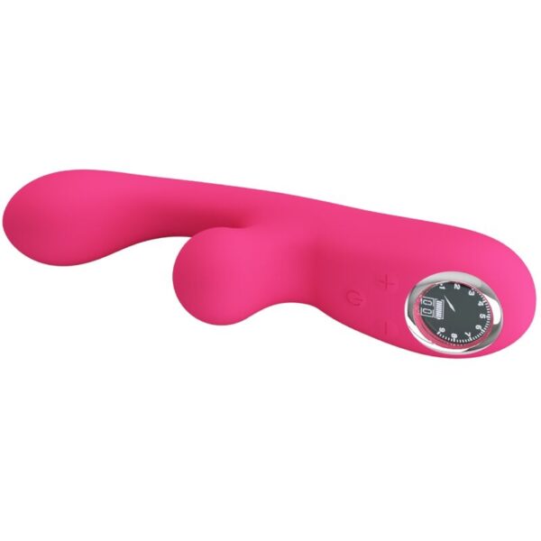 Pretty Love Skylar — Rabbit Vibrator, Rechargeable, Pink — Clitoral Stimulators — view 5