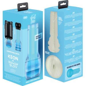 Kiiroo FeelGlow — Male Masturbator, Glow in the Dark — Manual Strokers