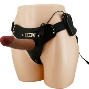 Pretty Love Starks — Vibrating Strap-On, 17.5 cm, Hollow — Hollow Strap-Ons