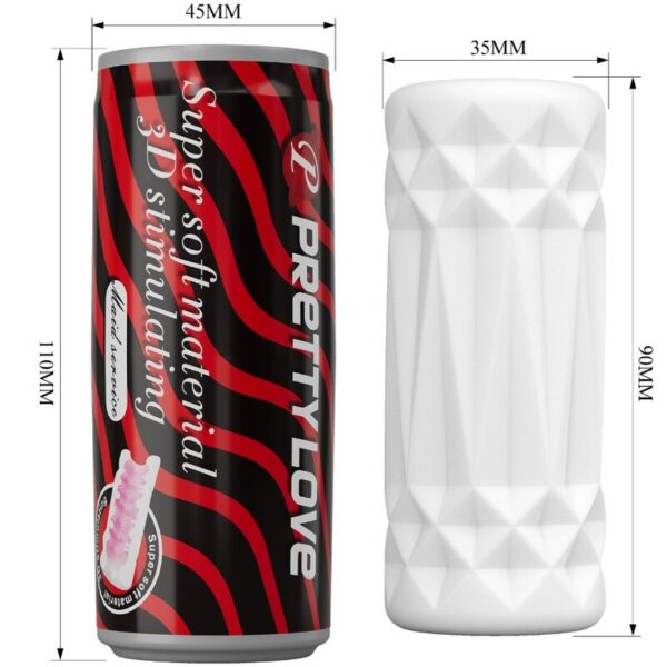 Pretty Love 3D Can Model 1 — Male Masturbator — Manual Strokers — view 4