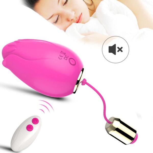 Armony Mandala — Vibrating Egg, Remote Control, Fuchsia — Clitoral Stimulators — view 6