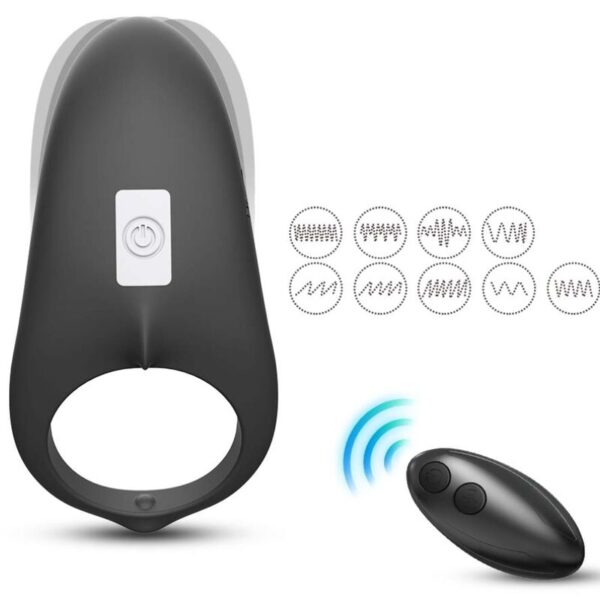 Armony Shark — Vibrating Cock Ring, Remote Control — Cock Rings