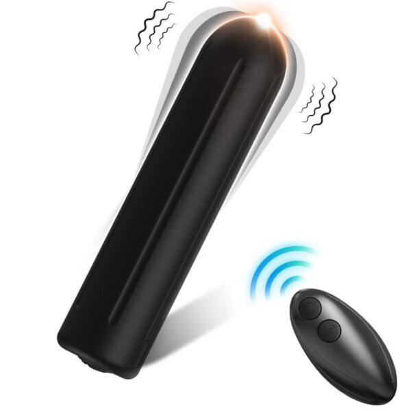 Armony Warhead — Bullet Vibrator, Remote Control, Black — Bullet Vibrators