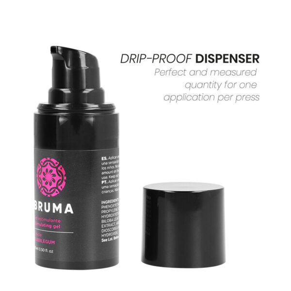 Bruma Onagra — Stimulating Gel, 15 ml, Bubblegum — Arousal Gels for Women — view 4