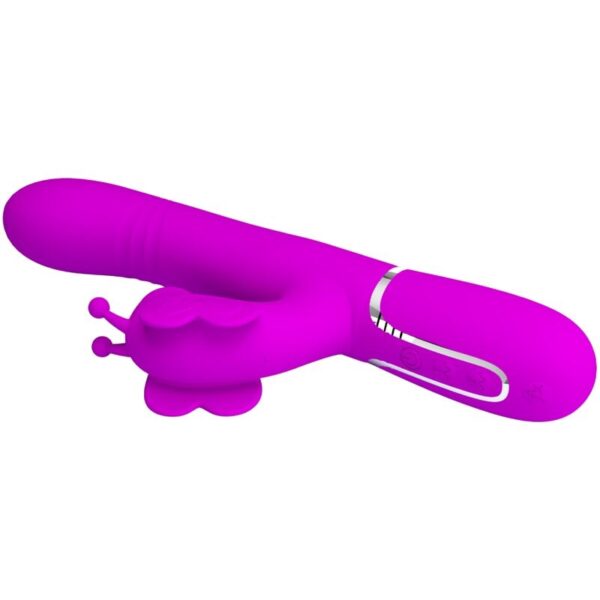 Pretty Love Butterfly — Rabbit Vibrator, Rechargeable, Fuchsia — Rabbit Vibrators — view 10