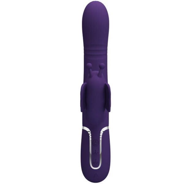 Pretty Love Butterfly — Rabbit Vibrator, Rechargeable, Purple — Rabbit Vibrators — view 7
