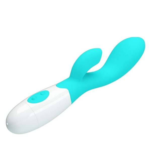 Pretty Love Brighty — Rabbit Vibrator, Aqua Green — G-Spot Vibrators — view 5
