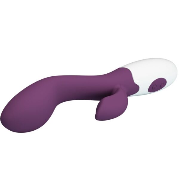 Pretty Love Brighty — Rabbit Vibrator, Purple — G-Spot Vibrators — view 9