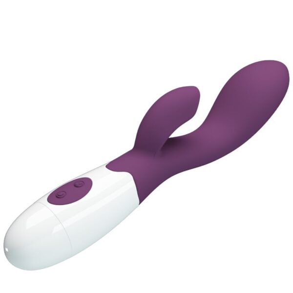 Pretty Love Brighty — Rabbit Vibrator, Purple — G-Spot Vibrators — view 7