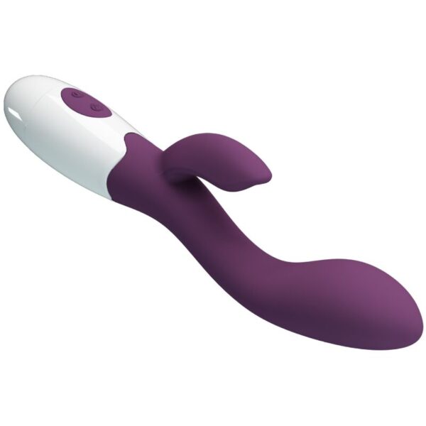 Pretty Love Brighty — Rabbit Vibrator, Purple — G-Spot Vibrators — view 6
