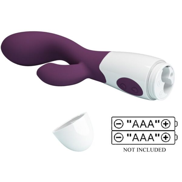 Pretty Love Brighty — Rabbit Vibrator, Purple — G-Spot Vibrators — view 4