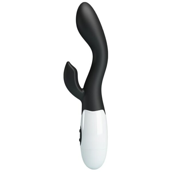 Pretty Love Brighty — Rabbit Vibrator, Black — G-Spot Vibrators — view 6