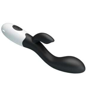 Pretty Love Brighty — Rabbit Vibrator, Black — G-Spot Vibrators — view 2