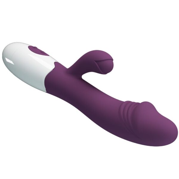Pretty Love Snappy — Rabbit Vibrator, Purple — G-Spot Vibrators — view 10