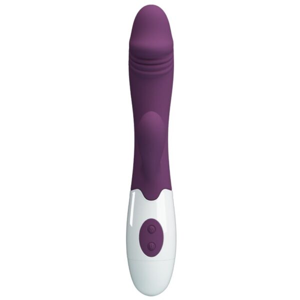 Pretty Love Snappy — Rabbit Vibrator, Purple — G-Spot Vibrators — view 6