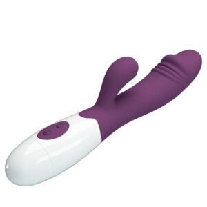 Pretty Love Snappy — Rabbit Vibrator, Purple — G-Spot Vibrators — view 4