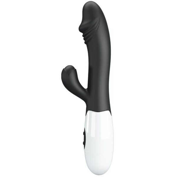 Pretty Love Snappy — Rabbit Vibrator, Black — G-Spot Vibrators — view 9