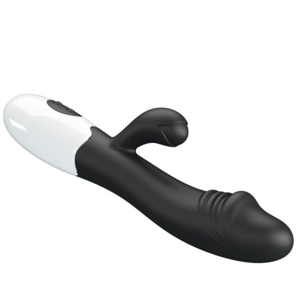 Pretty Love Snappy — Rabbit Vibrator, Black — G-Spot Vibrators — view 8
